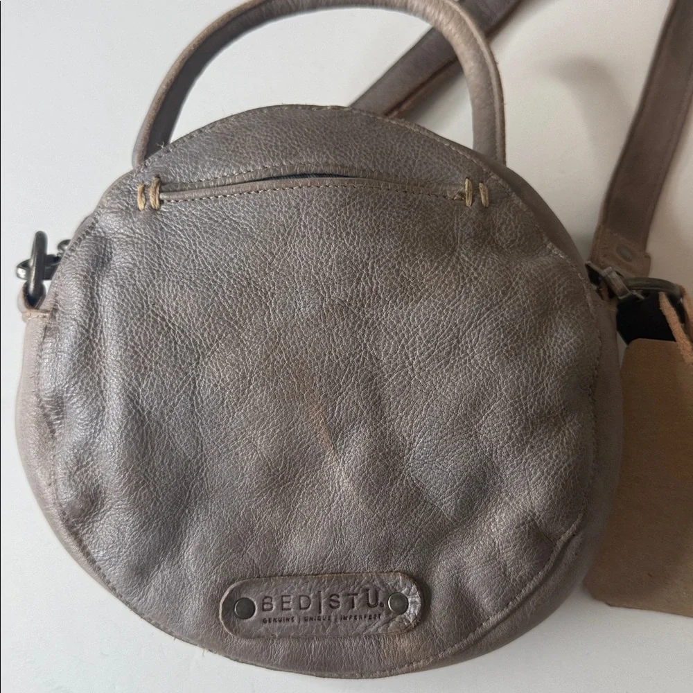 Bed Stu Arenfield Leather Bag in Icicle Gray - Picture 4 of 13